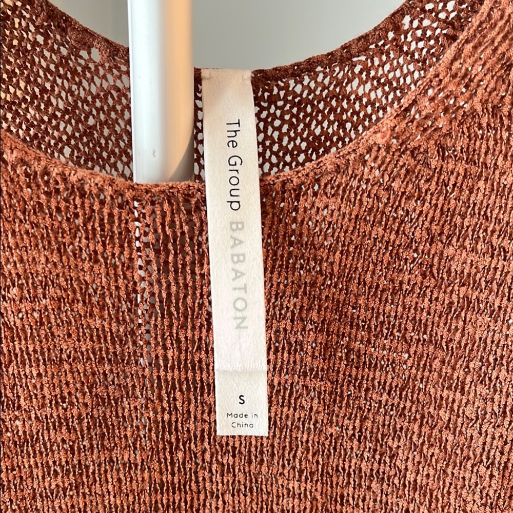 Aritzia The Group Babaton Eugenie Knit Top Colorado size S - Picture 4 of 8